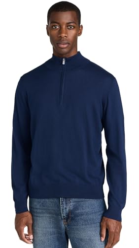 Faherty Men's Movement Quarter Zip Sweater
