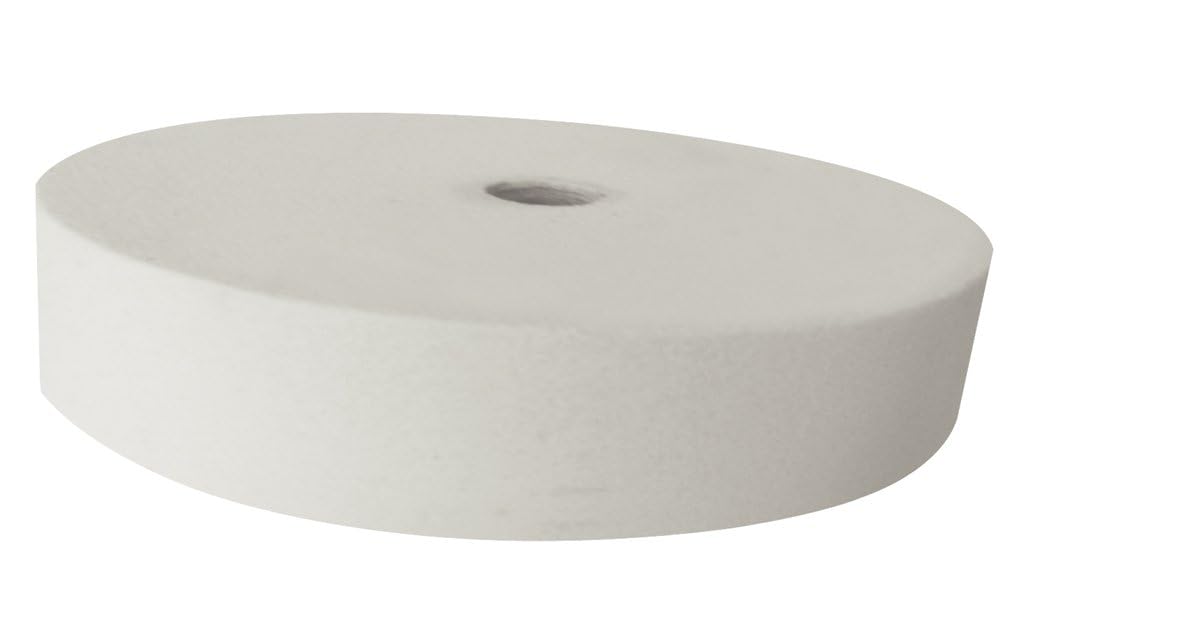 Touret à meuler 250W - 150mm & Pierre à aiguiser 150x40x12,7mm G80, Blanche - pour touret à meuler