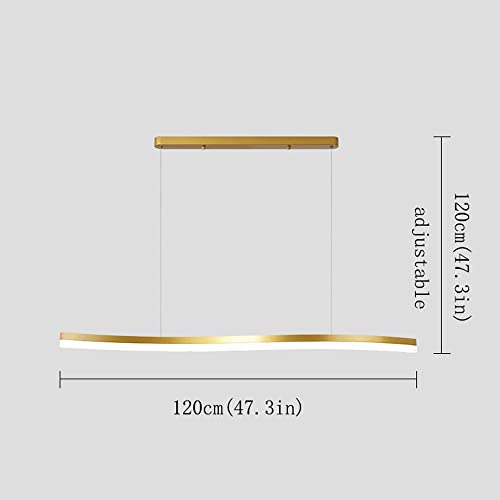 Luminaire suspendu réglable LED tricolore dimmable pour maison moderne - 3