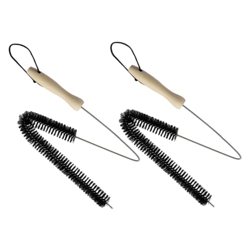 JEWEDECO 2pcs Douglaseart Fridge Cleaner Straw Cleaner Extending Window Cleaning Brush Random Style
