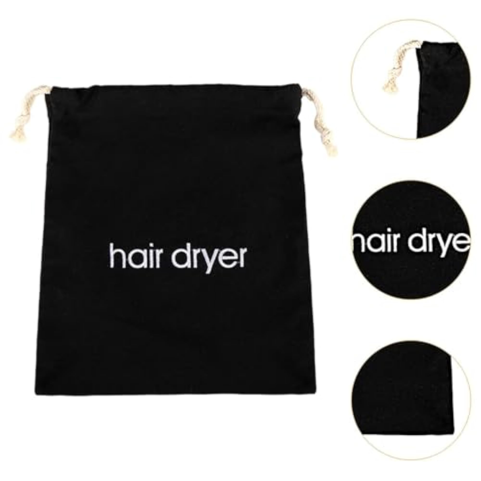 Hairdryer Storage Bag Dustproof Draw Bag for Travel