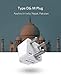 BESTEK India, South Africa Travel Plug Adapter, Grounded Universal Type D Plug Adapter India to US Adapter - Ultra Compact for India, Sudan, Pakistan and More, 3 Pack