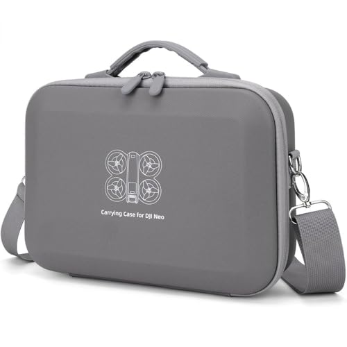Blendra DJI Neo 1 Case PU Carrying Hard Protect Storage Bags with Shoulder Fly More Combo Accessories(Grey)