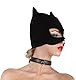Bad Kitty Exotic Wear Kopfmaske schwarz, 1 Stück