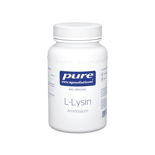 Pure Encapsulations - L-Lysin - Essentielle Aminosäure - Baustein für den Aufbau von Kollagen- 90 Kapseln