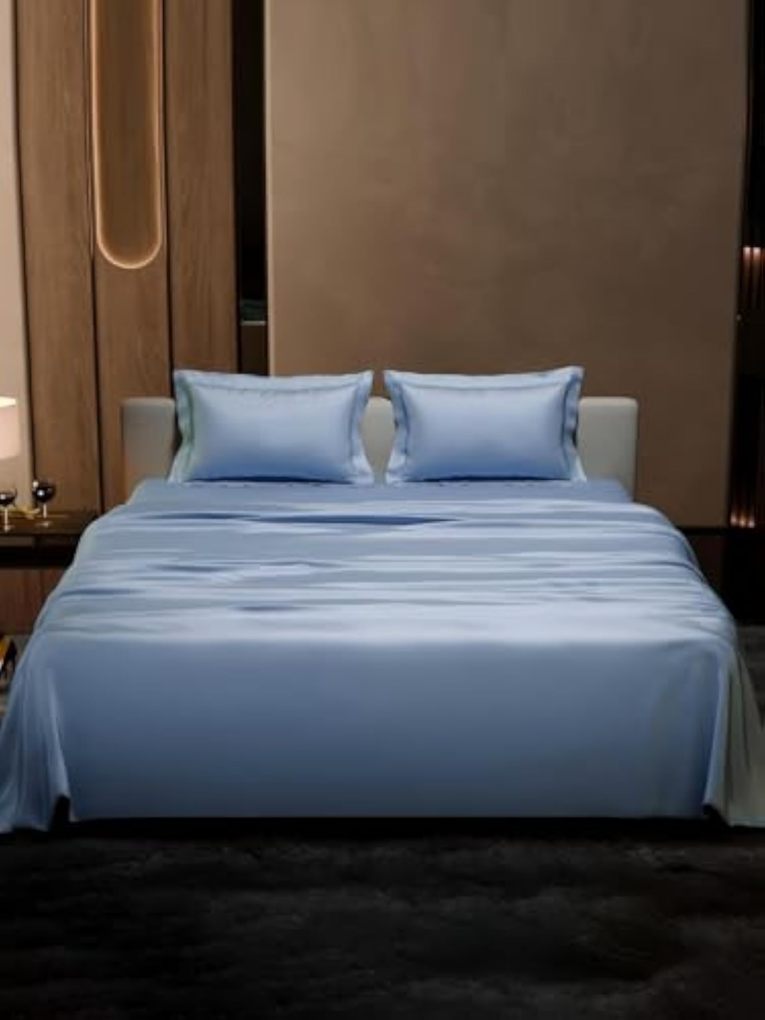 Extra Smooth Micro Fabric Double Bedsheet with 2 Pillow Covers