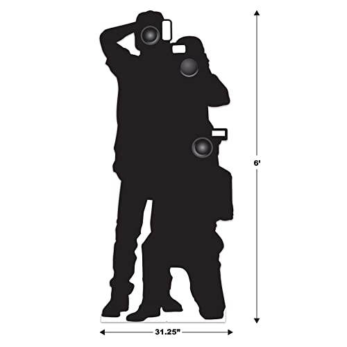Beistle Life Size Paparazzi Stand-up with Easel