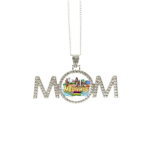 Collier Terre Maurice sept couleurs taille M pour illuminer le style de maman au quotidien