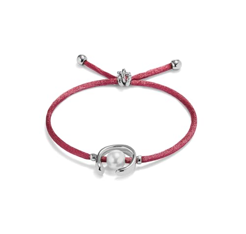 UNO de 50   Pulsera Colección Ser Diferente para Mujer, Plata 925, Color Plata, Talla M, Fabricado en España