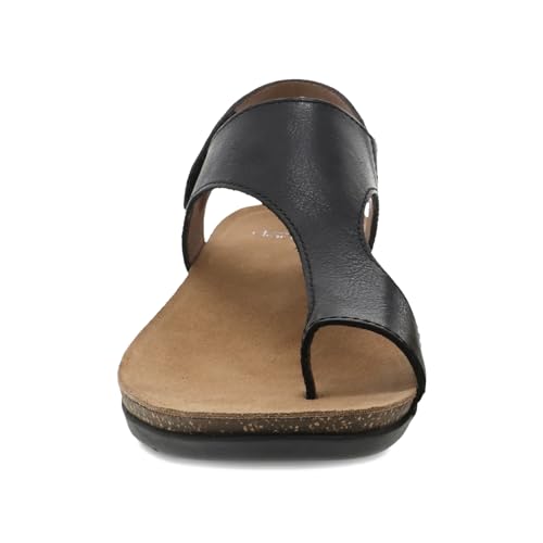 Image of Dansko Reece Sandal for Women - Memory Foam and Cork Footbed for Comfort and Arch Support - Lightweight Rubber Outsole for Long-Lasting Wear with Hook & Loop Strap
