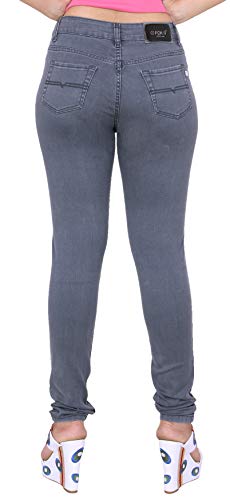 Image of FCK-3 Stretchable Denim Pencil Fit Regular Fit High Waist Jeans for Women