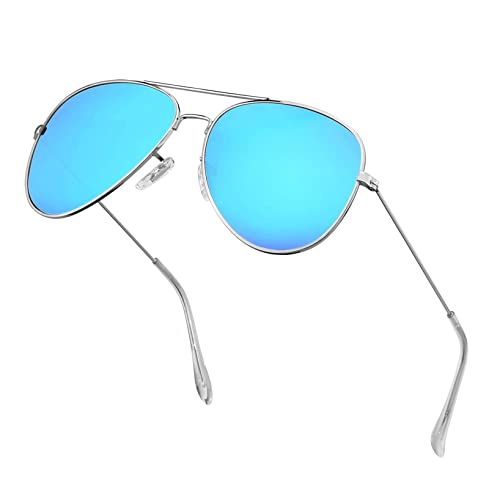 Ziwanule Metal Aviator Sunglasses