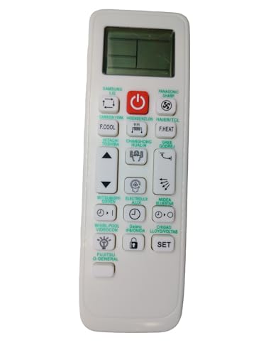 Image of AMAZOR Ac Remote Control Compatible For Whirlpool Ac Remote For Split & Window Ac (Whirlpool Universal Remote), White