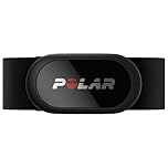 Polar H10 Heart Rate Sensor – Black – ANT+ & Bluetooth, ECG/EKG Accuracy, HRV Tracking, Waterproof, Machine-Washable Strap, Comfortable Fit, Replaceable Battery, Sports & Gym Compatible M-XXL 75-115cm