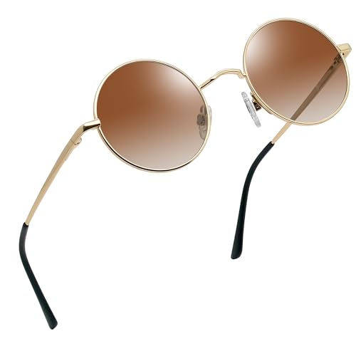 Image of Joopin Small Round Sunglasses Hippie Circle Sun Glasses UV400 Protection