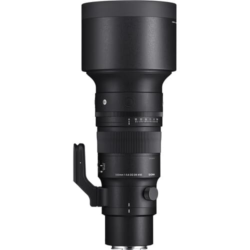 Image of Sigma 500mm f /5.6 DG DN OS Sports Lens for Sony-E Mount with Pixel Advanced Accessories Bundle | 186965 | Extended 3 Years Sigma Warranty | 500mm f5.6 e Mount