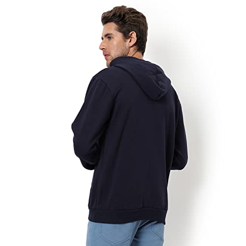 Image of CAHOOT Men's Printed Sweatshirt Regular Fit for Casual Wear | Full Sleeve | Cotton | Stylish Sweatshirt Crafted with Comfort Fit and High Performance for Everyday We