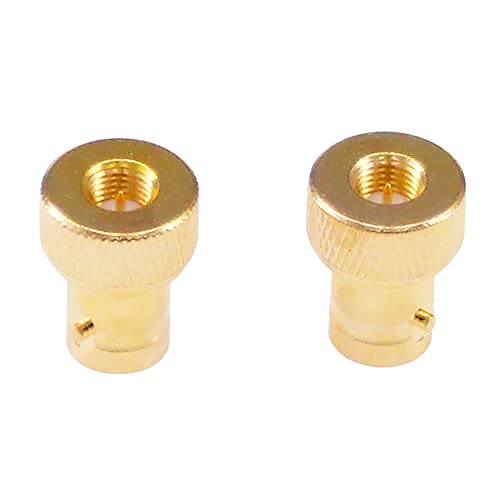 RFaha 5pcs SMA Male to BNC Female RF Coax Adapter SMA to BNC gold plated Coaxial Connector(F42-5) - Image 3