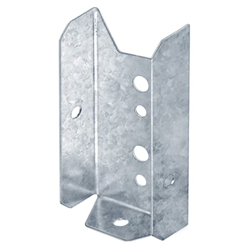 GBGS 20 Pack 2x4 Fence Rail Bracket for Wood Galvanized