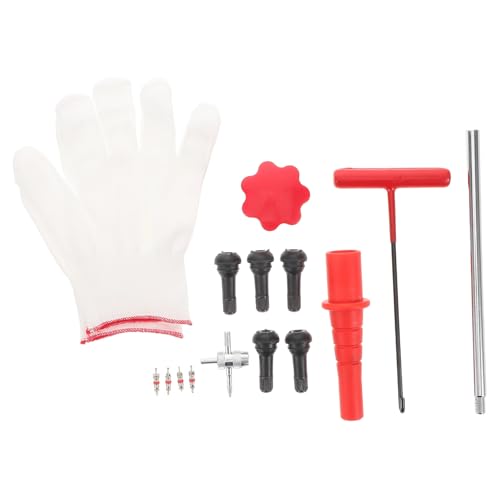 BESTYASH 1 Set Tire Repair Tool Kit Valve Core Remover for Motorcycle Bicycle Compact Design for Quick Valve Stem Installation and Tire Fixes Enhanced Efficiency