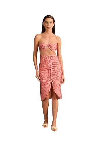 Vintage Lily Frilled Midi Skirt