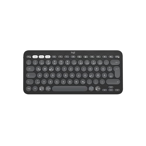 Pebble Keys 2 K380s - QWERTZ German Layout, Graphite - Tastiera gaming - Immagine 5