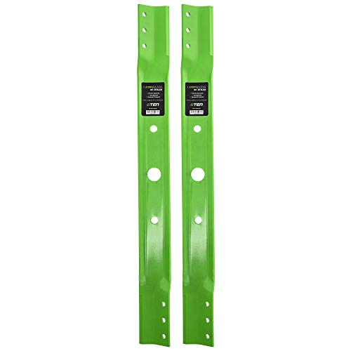 8TEN LawnRAZOR Mower Blade for Snapper 1-9515 7019515 High-Lift 2-Pack