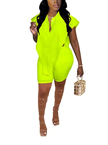 Neon Vibes: Trendy Two-Piece Set for Bold Days