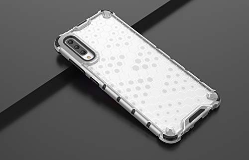Image of Glasgow Premium Protection Case Cover Designed for Samsung Galaxy A70s [4 Corner Protection] with Raised Lips on the Front - Transparent