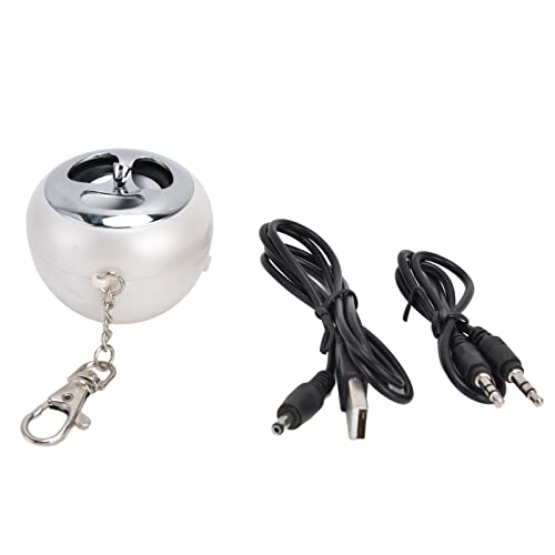 QWUUYEC Mini Altavoz Portátil ABS Recargable USB 3W, Batería 200mAh con Luz Nocturna Colorida - Diseño Compacto, Material Duradero, Sonido Claro para Uso Diario