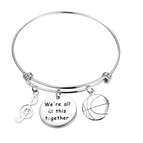 FOTAP Musical Inspire Bracelet Friendship Gift Drama Enthusiasts Jewelry Graduation Gift for Friends Musical Inspired Jewelry