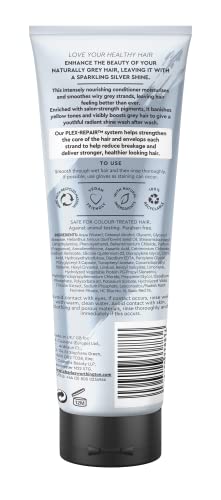 Charles Worthington ColourPlex Smoothing Grey Conditioner, Toning for Grey Hair, Purple Toner for Women, Salon Conditioner for Grey Hair, 250 ml - Image 3
