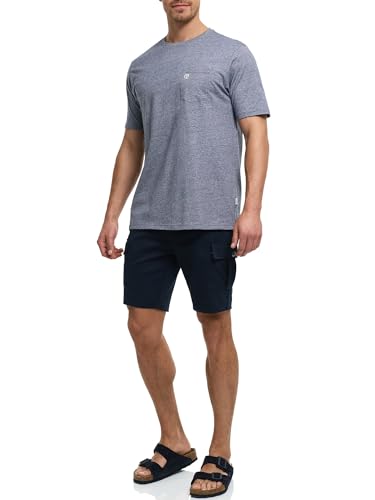 T-shirt col rond homme avec coupe légère Indicode INStrib