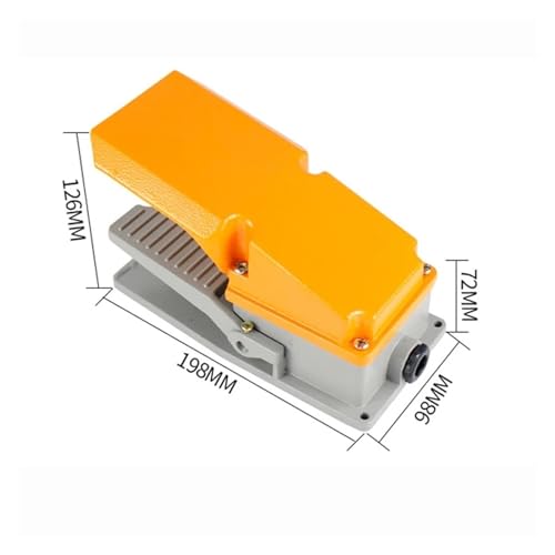 Interruptor de pie para máquina herramienta que soluciona el control manual en 380V 3
