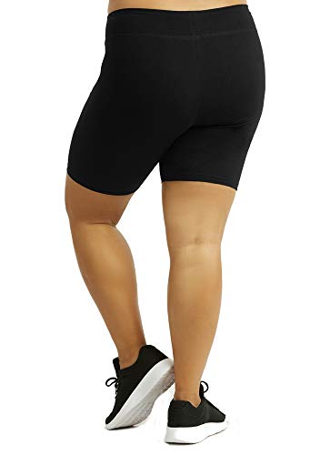 Popular Bike Shorts Women Plus Size - Soft Cotton Biker Shorts. Great Gym, Workout, Running, Yoga Shorts or Any Activity2