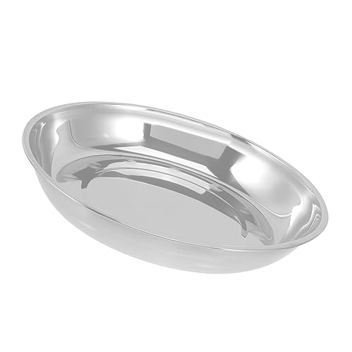 TEMPNAP escala de carga balanza de cocina colador electrónico bandeja de peso de cocina fin palet bandejas sartenes de pesaje de escala tablas de andamio de 6 pies Acero inoxidable Silver