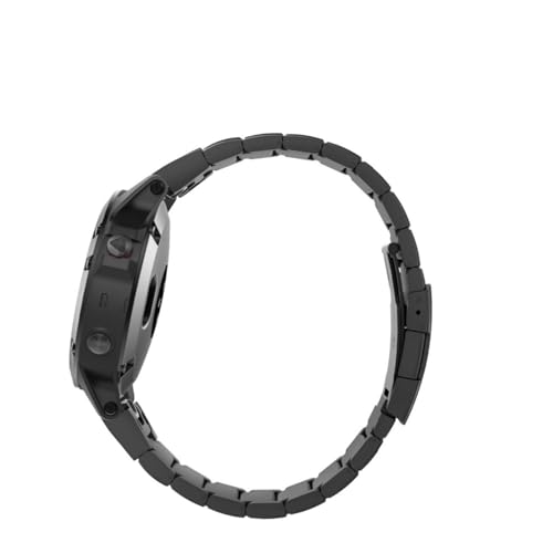 Montre bracelet connectée Homoyoyo sangle métal noir mat