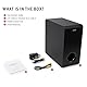 VULKKANO SUB6 Subwoofer Activ 6.5 Zoll, Frequenz 60Hz-250Hz