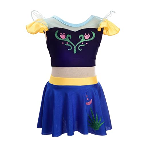 Image of Lito Angels Baby Little Girls Princess Swimming Costume Two-Pieces One Pieces Swimsuit Bathing Suit