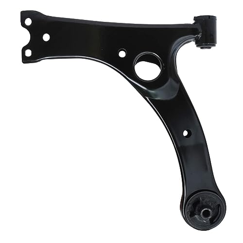 Image of Detroit Axle - 6pc Front End Control Arms Kit for Toyota Rav4 01-05, 2 Outer Tie Rods 2 Lower Control Arms 2 Ball Joints 2001 2002 2003 2004 2005 Replacement