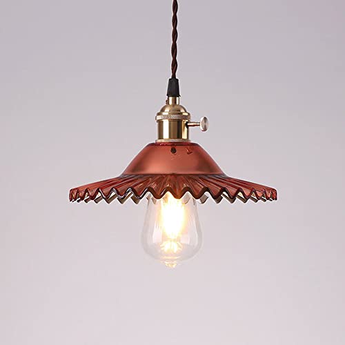 Modern Sink Light Fixtures Clear Glass Pendant Light Kitchen Island Hanging Light with Brass Finish E26 Adjustable Height Closet Chandelier for Farmhouse Lighting Yearn for