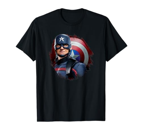 T-shirt Captain America Falcon Marvel en textile doux et résistant