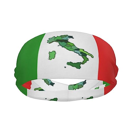 Image of Cute Flag Headbands Women Men Flag Sweatband Sports Headband for Running, Cycling, Yoga Gym, Working Out