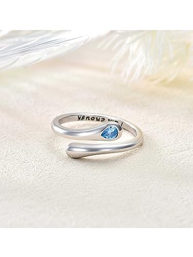 Bague renard anti-ternissement en argent 925 Seiyang pour peaux sensibles