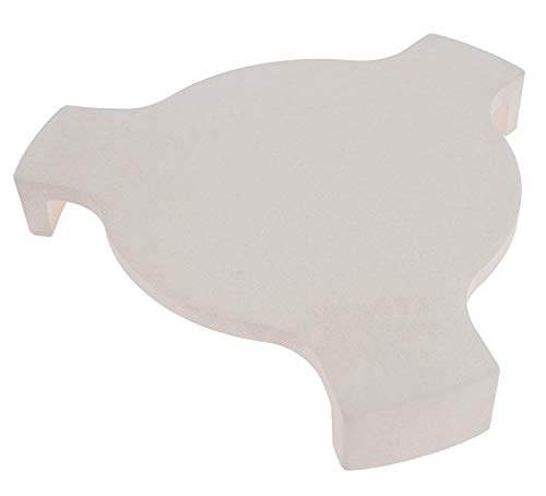 Heat Deflector 76251 for Pit Boss K24 Heat Deflector 60131 for Louisiana Grill K24 Ceramic Charcoal Barbecues Plate Setter Pizza Stone Smoking Stone Replacement