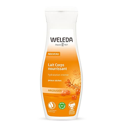 Lait corps argousier WELEDA le rituel hydratation 48h des peaux sèches