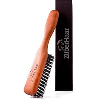 Algopix Similar Product 13 - Beard Brush by ZilberHaar Stiff Boar