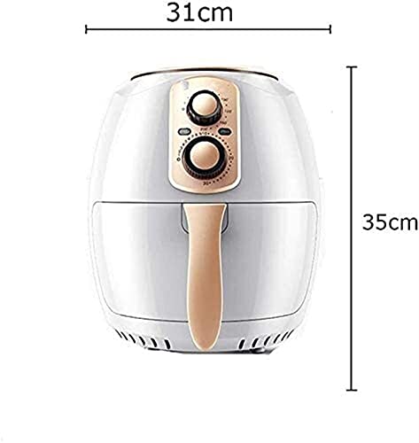 Yxxc Gesunde Heißluftfritteuse in Familiengröße 3,8 Liter elektrischer Heißluftfritteusen Ofen ölloser Herd… – Bild 3