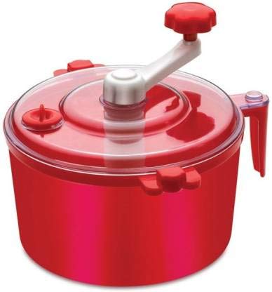 Mobone Dough Maker, Atta Maker, Atta Machine, Atta Chakki 3 in 1 for Kitchen (Red)