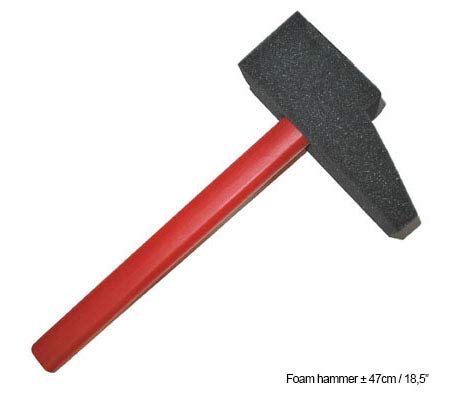 Lot de 3 Marteau en Mousse 46cm